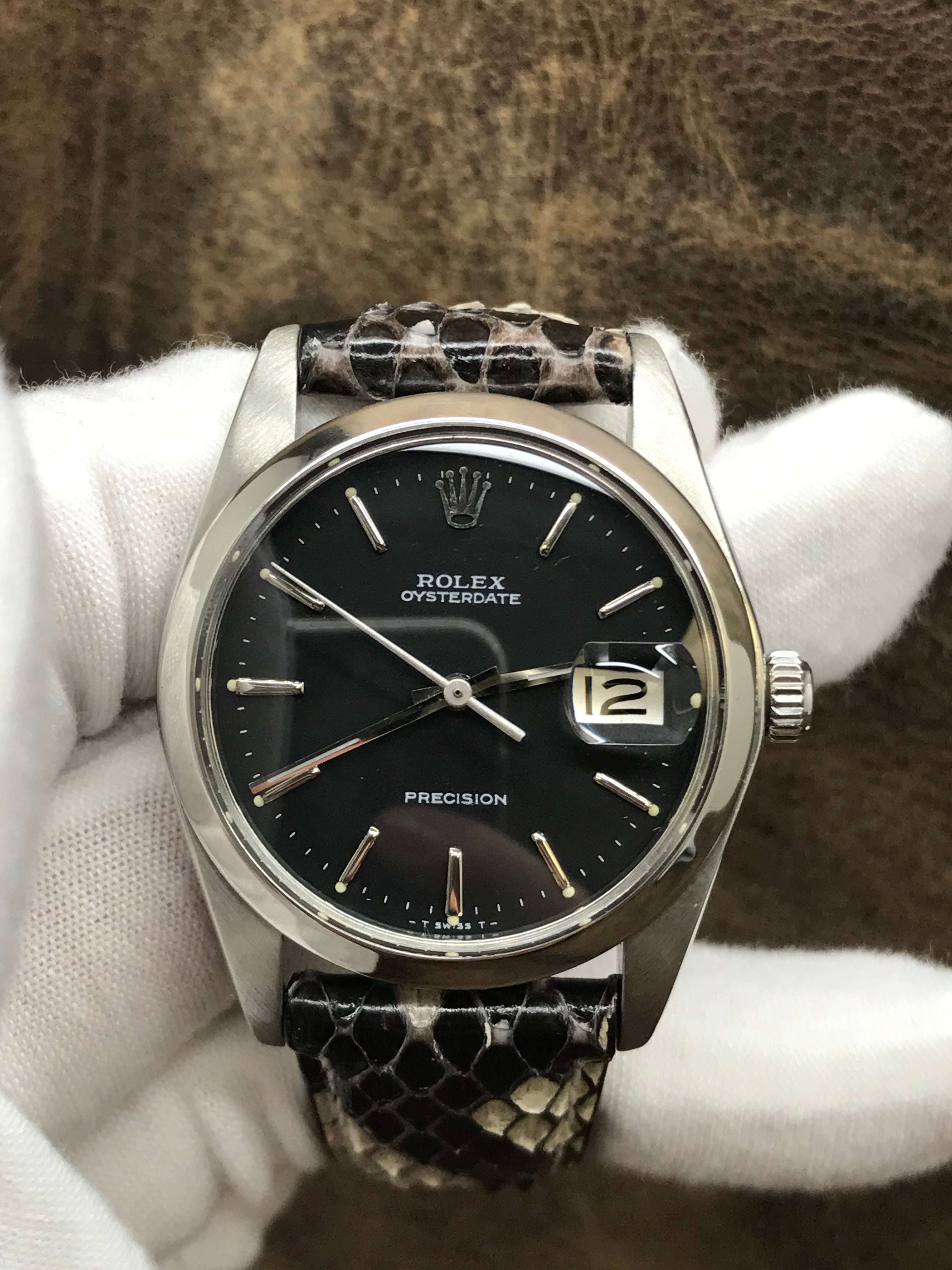 Wrist Precision 6694 VINTAGE BEAUTIFUL ROLEX OYSTERDATE PRECISION