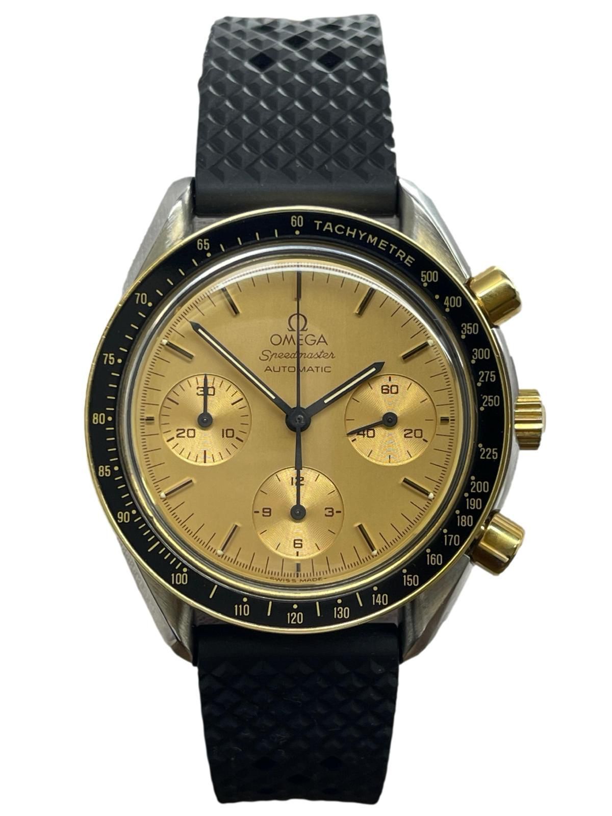 Omega Speedmaster Reduced Champagne Dial Automatic Men's