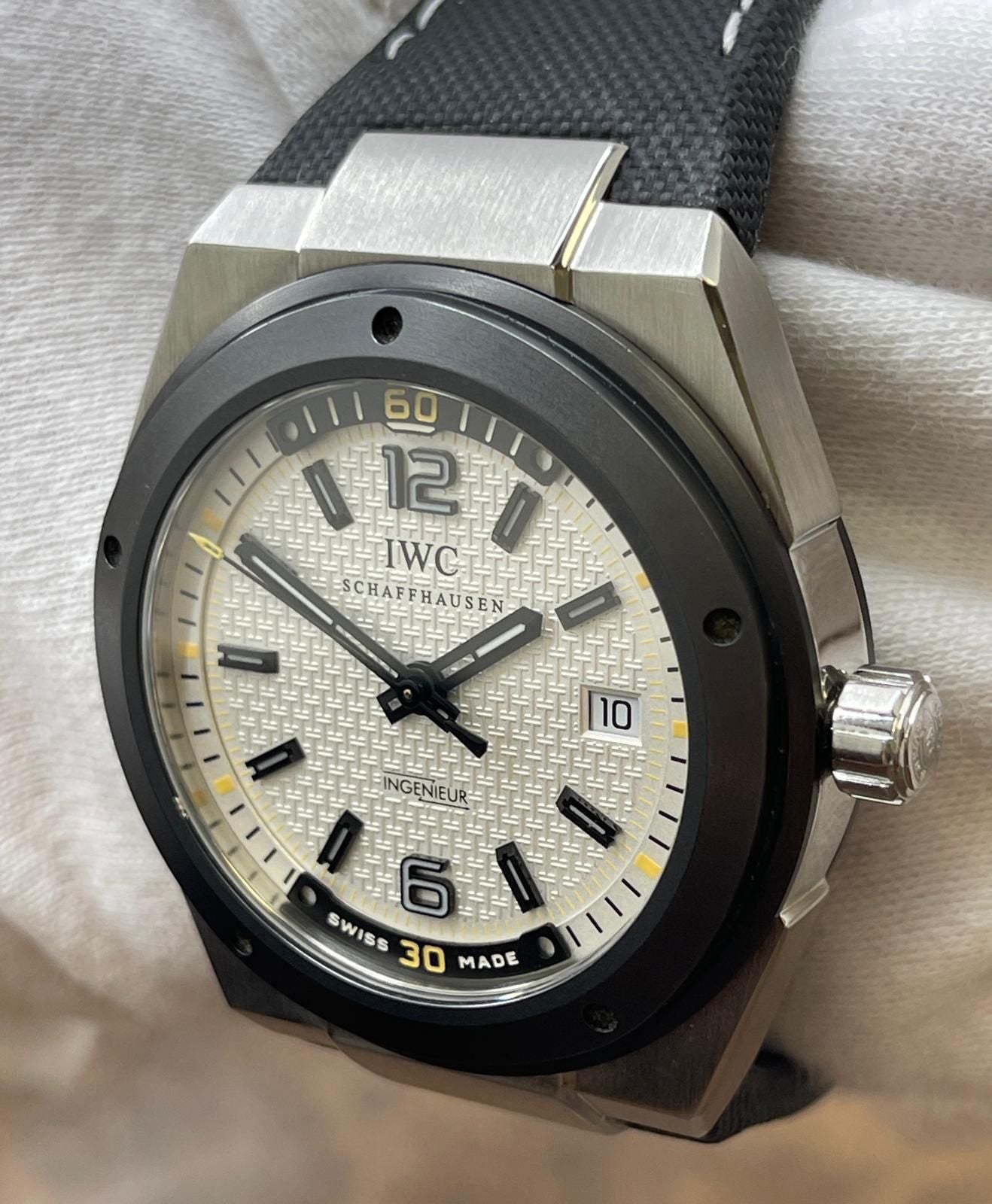 IWC Ingenieur Automatic Climate Action IW323402 White Dial