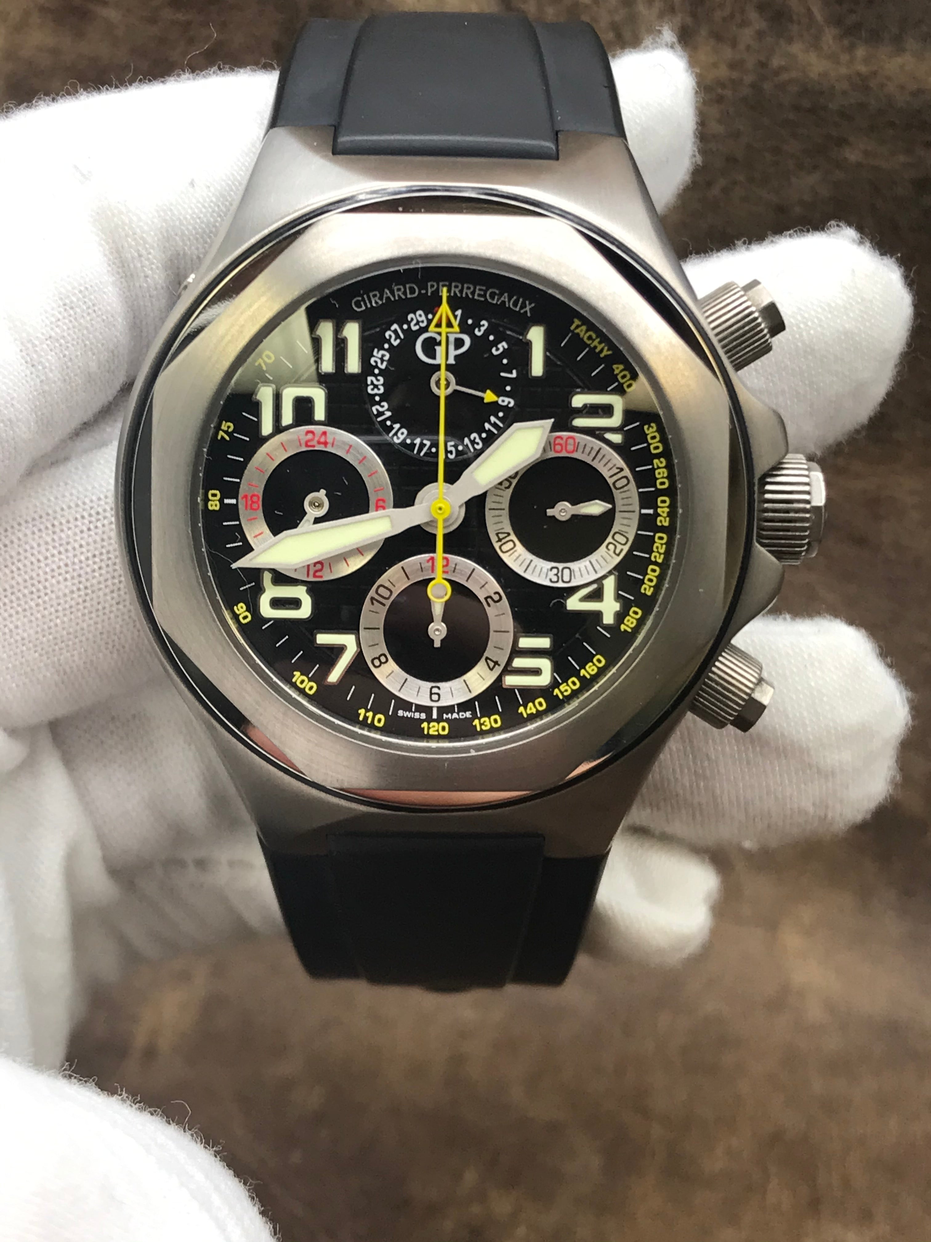 Girard Perregaux Laureato EVO3 80180 Black Dial Automatic Men's