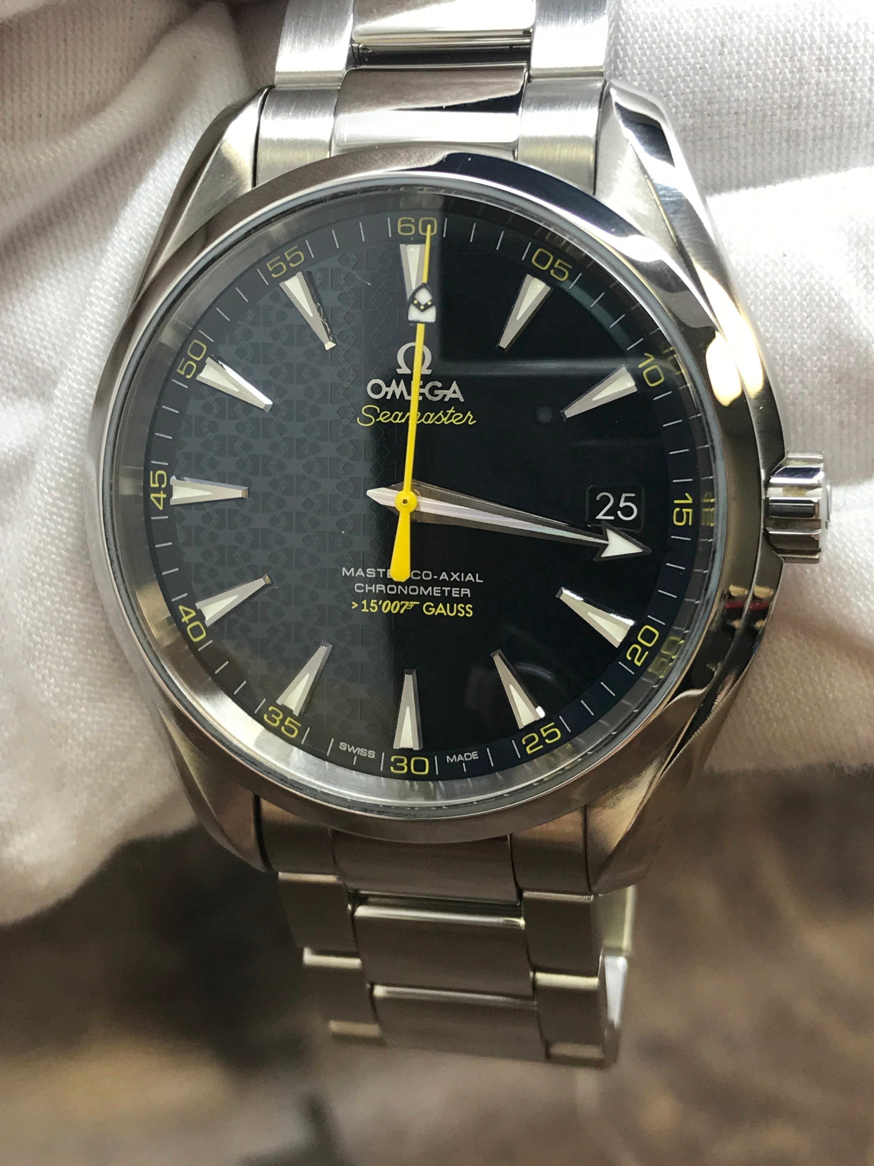 Omega Seamaster Aqua Terra James Bond Spectre