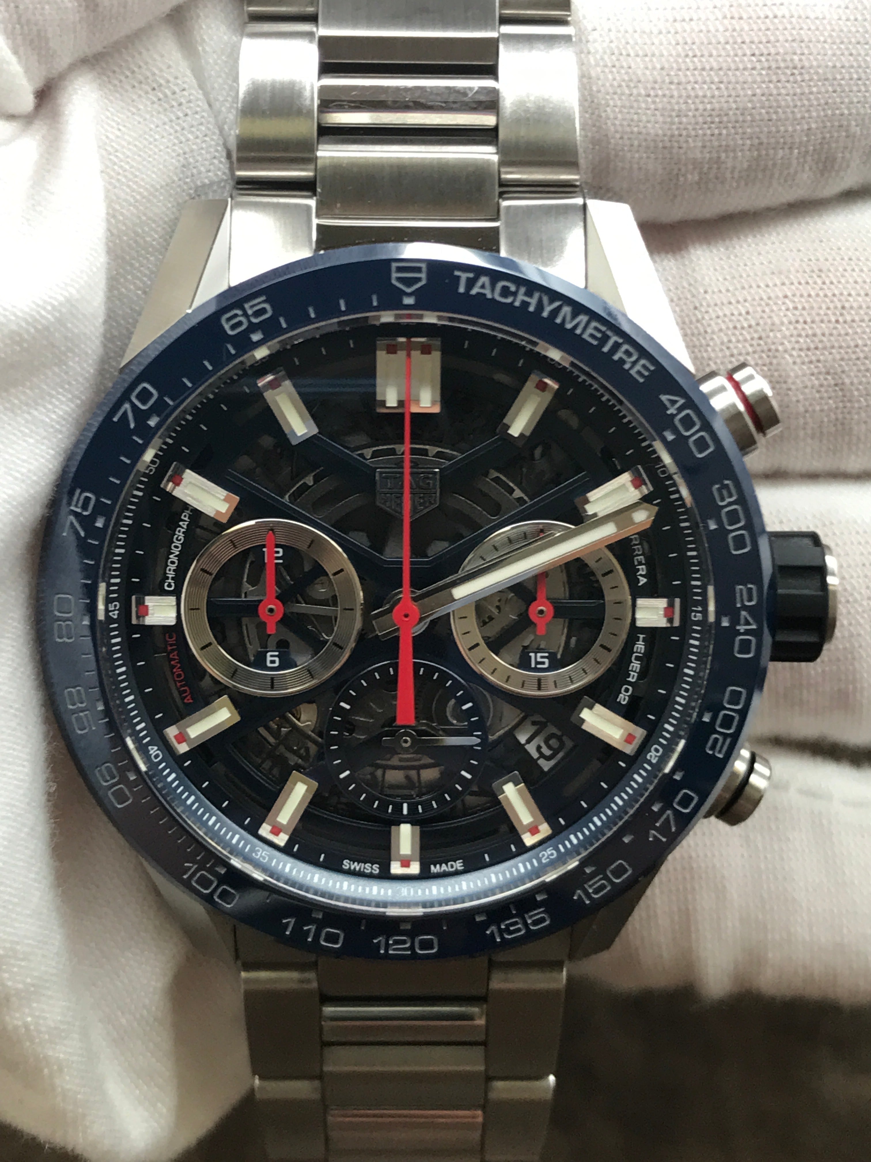 Tag Heuer Carrera Chronograph Automatic Men's Watch CAR201T.BA0766 :  Clothing, Shoes & Jewelry 