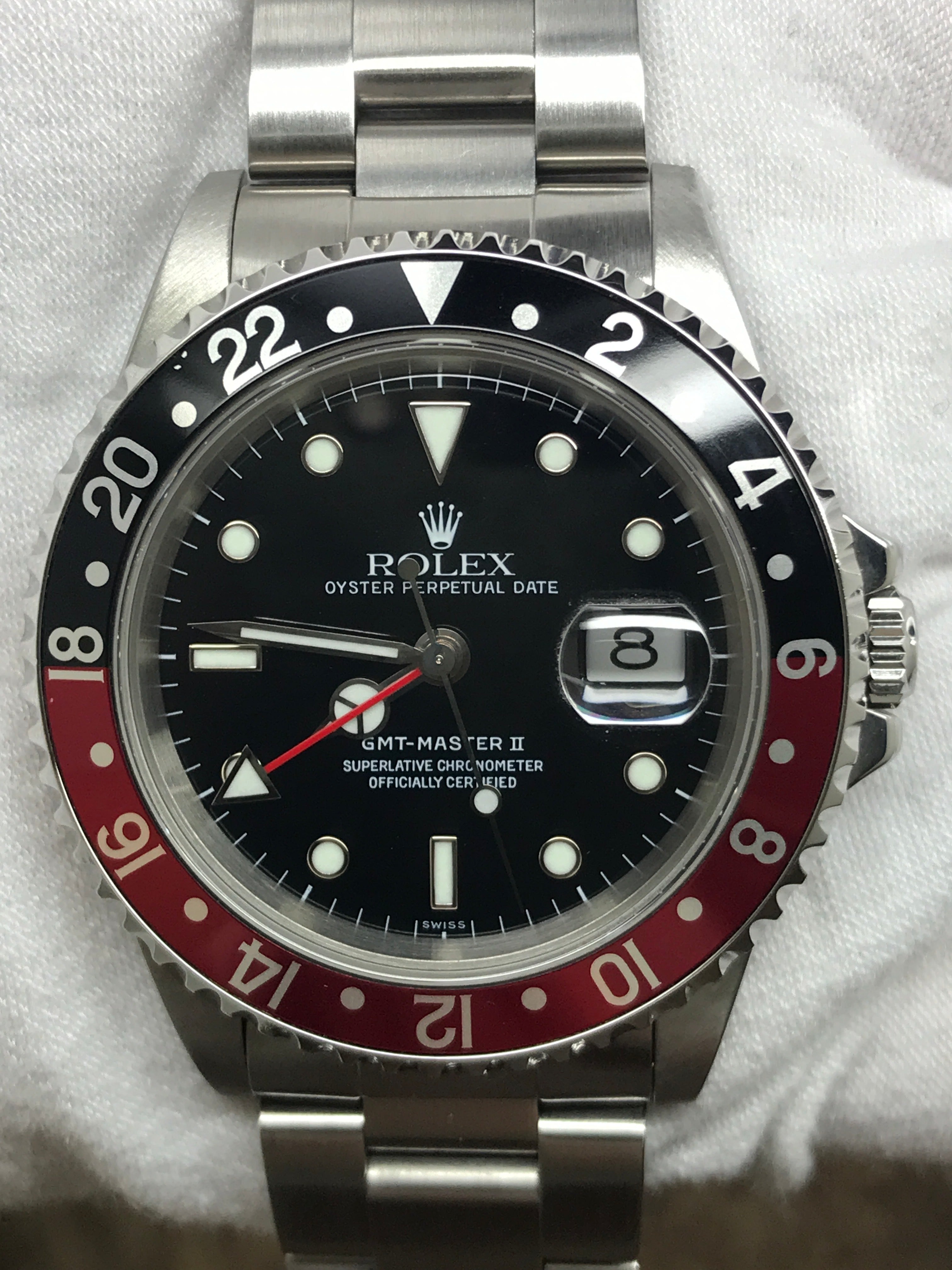 Rolex GMT Master II Coke 16710 Black Dial Automatic Men’s Watch