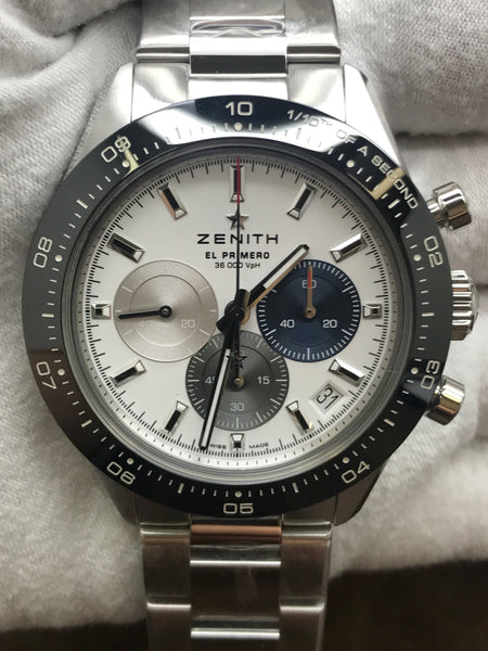 Zenith El Primero Chronomaster Sport 03.3100.3600 White Dial Automatic Men's Watch