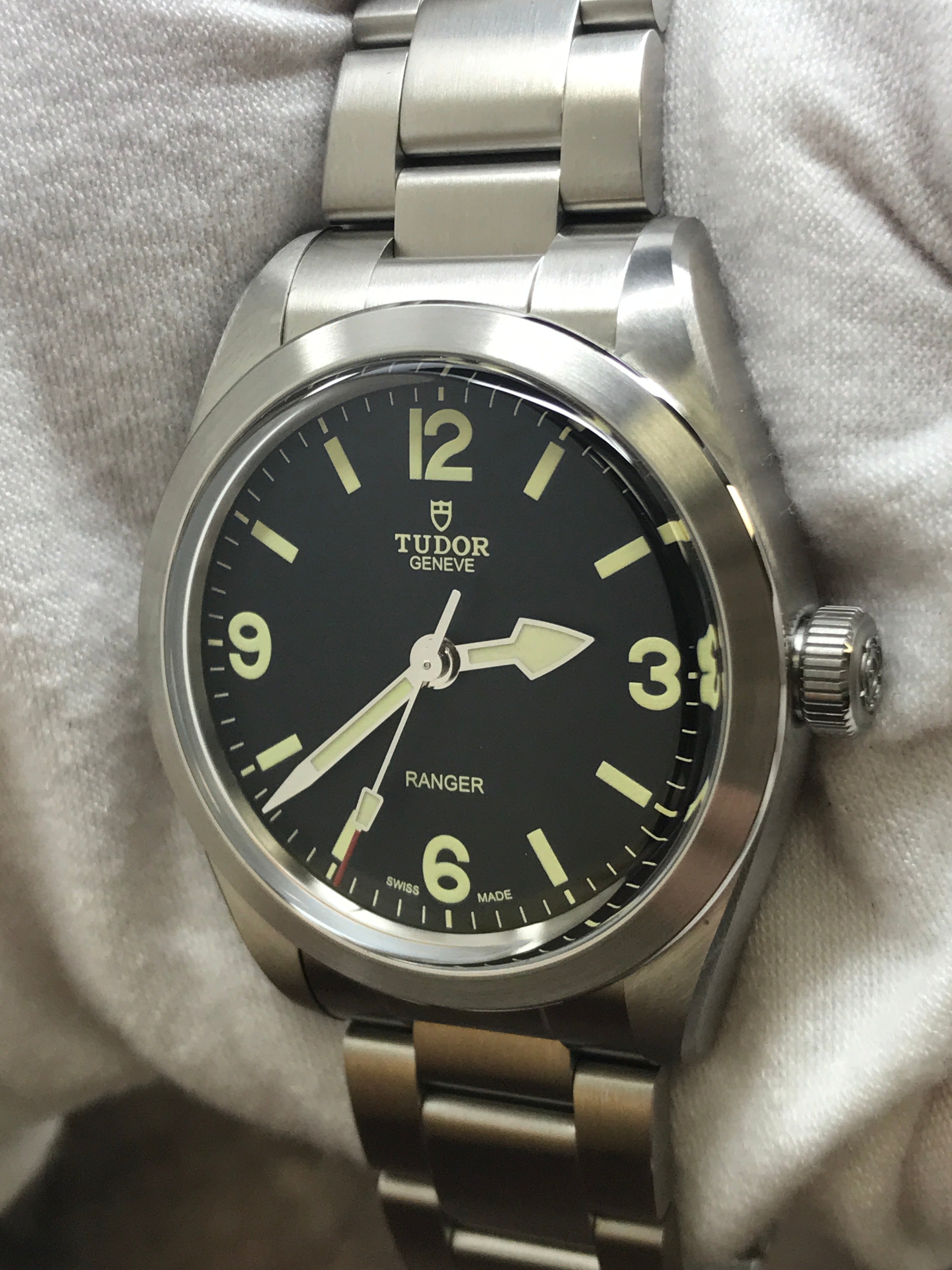 Tudor Ranger 79950 Black Dial Automatic Men's Watch – Signature Watches