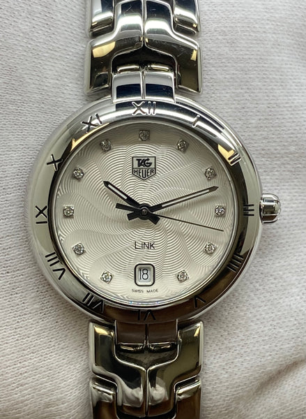 TAG Heuer Link WAT1311.BA0956 Silver Guilloche Dial Quartz Women's Watch