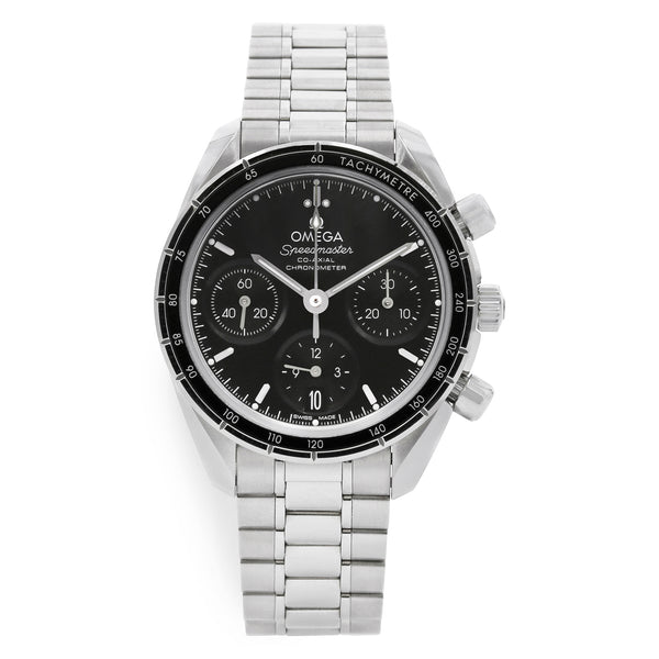 Omega Speedmaster Chronograph 38mm Chronograph 38mm 324.30.38.50.01.001 Black Dial Automatic Men's Watch