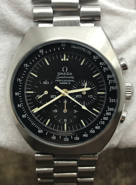 Omega Speedmaster Mark II 145.014  Black Dial Manual Wind Men's Watch