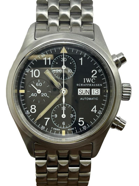 IWC Pilot Chronograph IW3706 Black Dial Automatic  Men's Watch