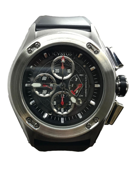 CVSTOS Chronograph 50mm Challenge-R 50 Black Dial Automatic Men's Watch