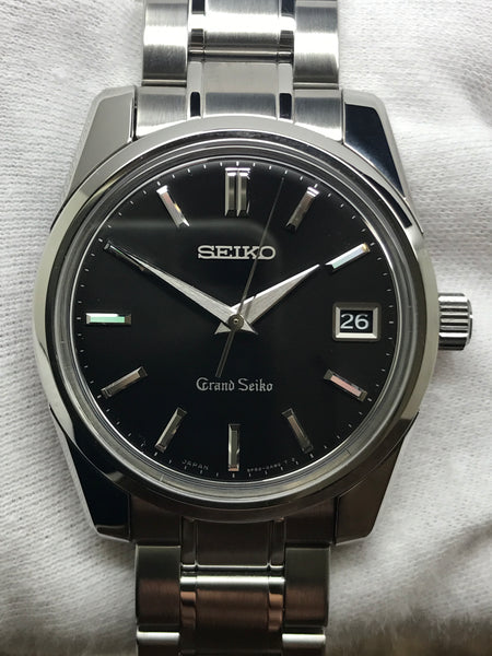 Grand Seiko Self Dater 900pcs L.E SBGV011 Black Dial Quartz Men's Watch