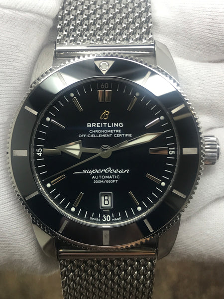 Breitling Superocean Heritage II  AB2020 Black Dial Automatic Men's Watch