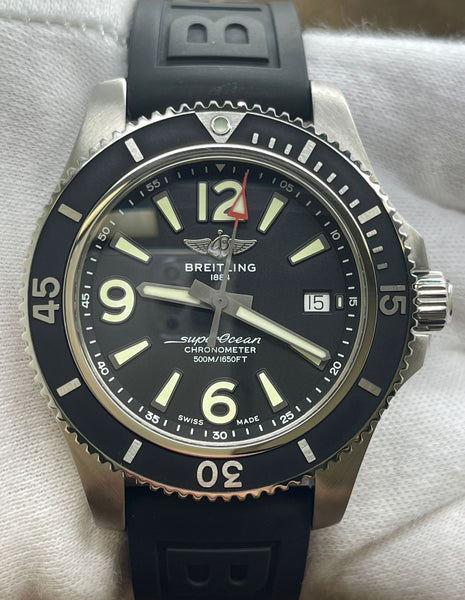 Breitling Superocean 42 A17366 Black Dial Automatic Men's Watch