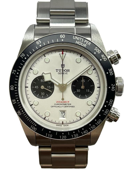 Tudor Black Bay Chrono 79360N White Panda Dial Automatic Men's Watch