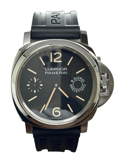 Panerai Luminor Marina 8 days PAM00590 Black Dial Manual Wind Men's Watch