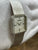 Longines Square 25mm 14K White Gold Diamond Bezel R6071 Silver Dial Hand Wind Women's Watch