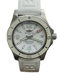 Breitling Superocean 36mm A17316 White Dial Automatic Watch