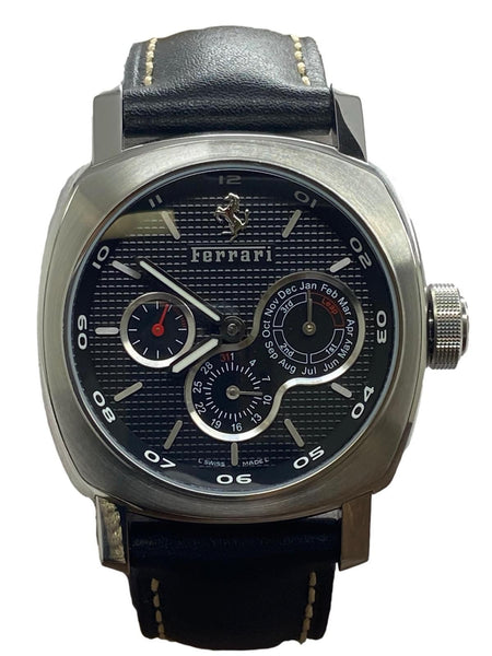 Panerai Ferrari Perpetual Calendar 60th Ann. L.E 247pcs FER00015 Black Dial Automatic Men's Watch