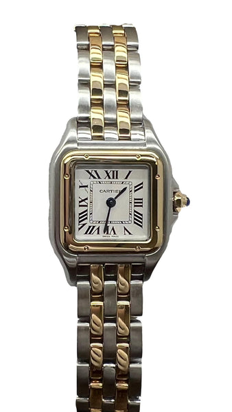 Cartier Panthere 4023 W2PN0006 Silver Roman Dial Quartz Women's Watch