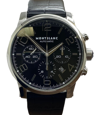 Montblanc Timewalker Chronograoh 7141 Black Dial Automatic Men's Watch