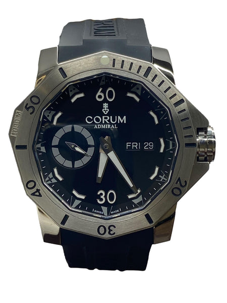 Corum Admirals Cup Deep Hull Seafender A690/04304 Black Dial