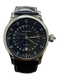 Longines Heritage Twenty-Four Hours L2.797.4.53 Black Dial Automatic Men's Watch