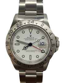Rolex Explorer II 16570 White Polar Swiss Only Dial Automatic Men's Watch