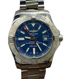 Breitling  Avenger II GMT A32390 Blue Dial Automatic Men's Watch