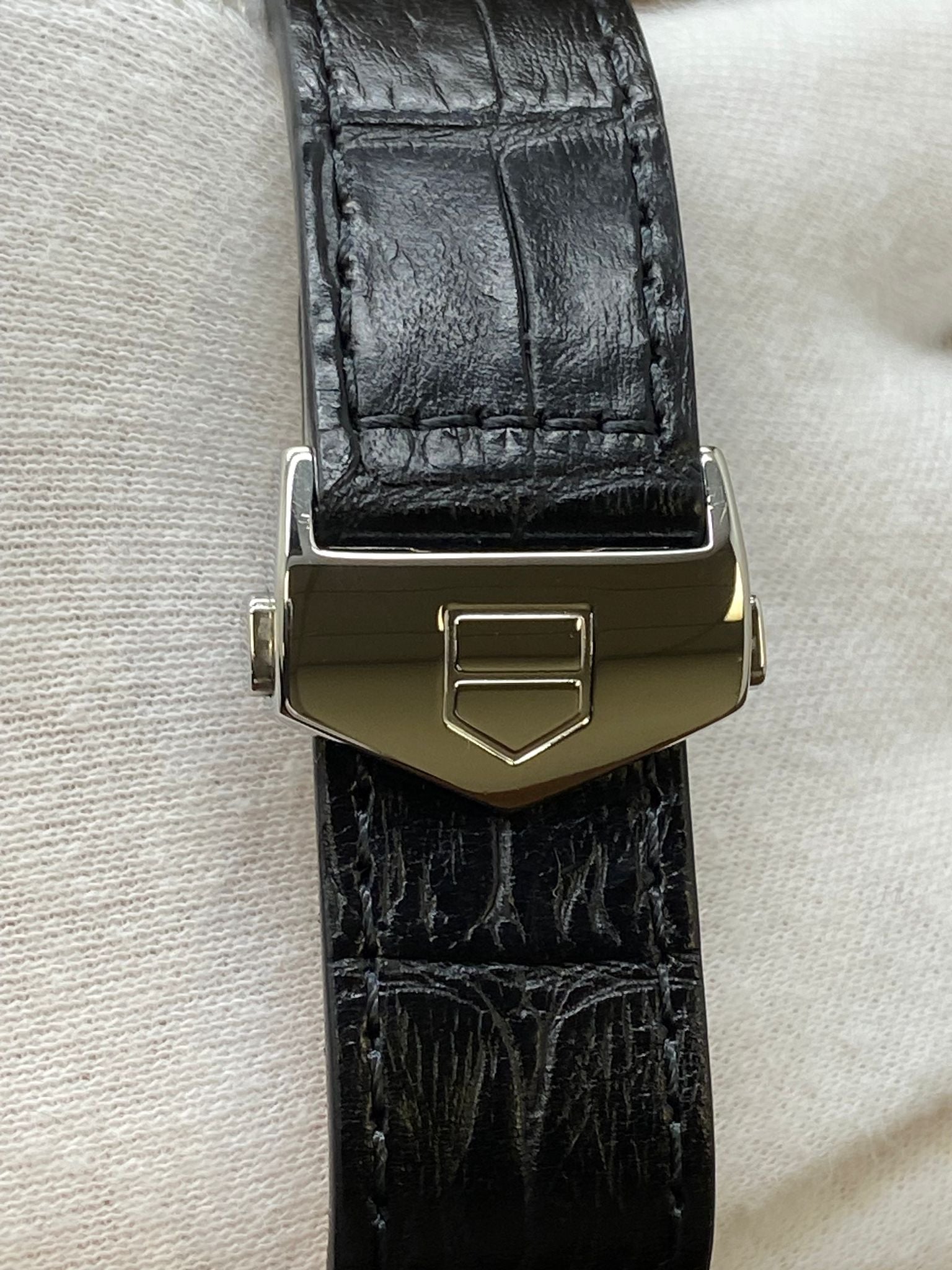 TAG HEUER Cinturino Nero MONACO 22mm FC6241 CAW211A WW2110 CW2111 - Foto 11