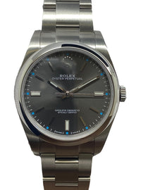 Rolex Oyster Perpetual 39mm 114300 Rhodium Dial Automatic Watch