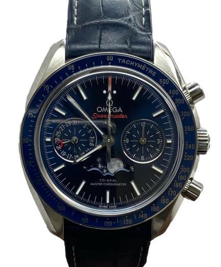 Omega Speedmaster Moonphase 304.33.44.52.03.001 Blue Dial Automatic Men's Watch