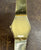 Omega 16mm Solid 14k Yellow Gold Champagne Dial Quartz Women's Watch