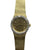 Omega 16mm Solid 14k Yellow Gold Champagne Dial Quartz Women's Watch