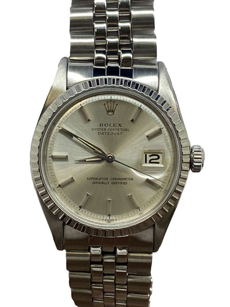 Rolex Datejust 36mm 1603 Silver Dial Automatic Watch