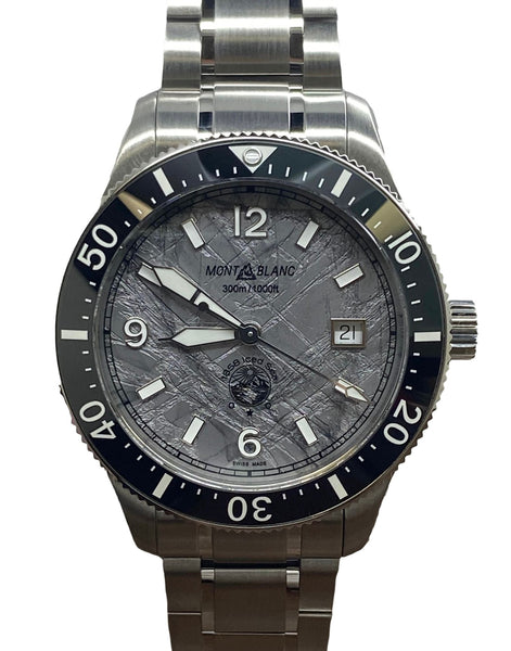 Montblanc Iced Sea 1858 Grey Dial Automatic Men's Watch