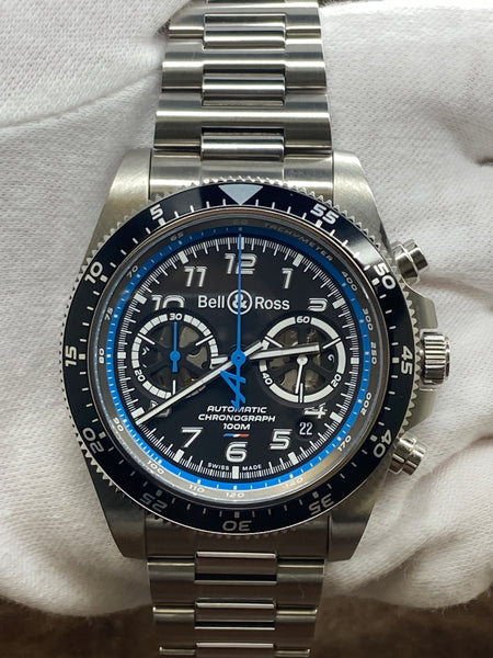 Bell & Ross Alpine Chronograph L.E 500pcs 43mm BRV394 Black Dial Automatic Men's Watch
