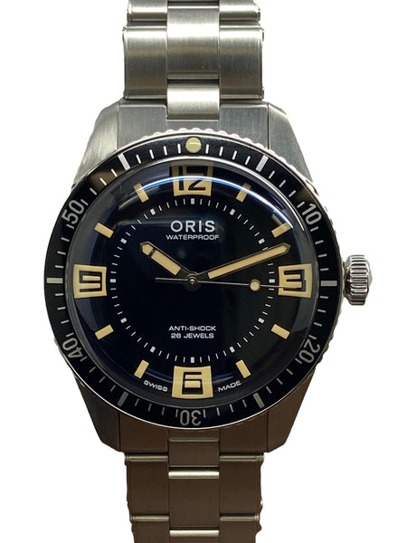 Oris Divers Sixty Five 01 733 7772 4034  Black Dial Automatic Men's Watch