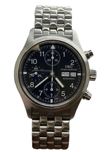 IWC Pilot Chronograph IW3706 Black Dial Automatic  Men's Watch