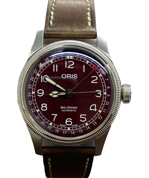 Oris Big Crown Pointer Date  01 754 7741 4068 07 Red Dial Automatic Men's Watch