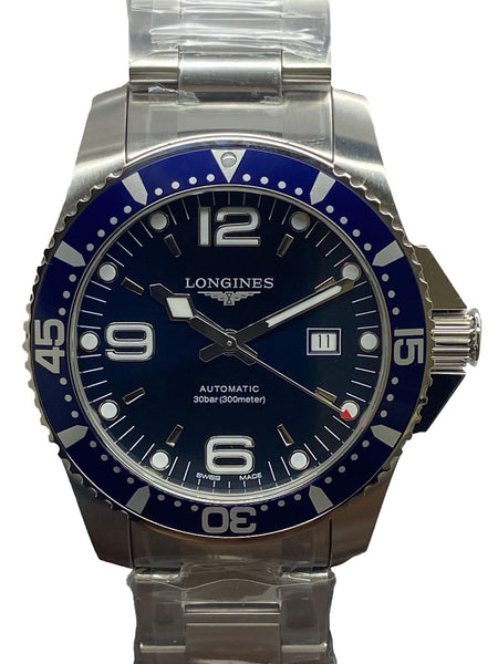 Longines HydroConquest L3.841.4.96.6 Blue Dial Automatic Men's Watch
