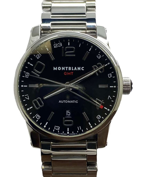 Montblanc Timewalker GMT 7081 Black Dial Automatic Men's Watch