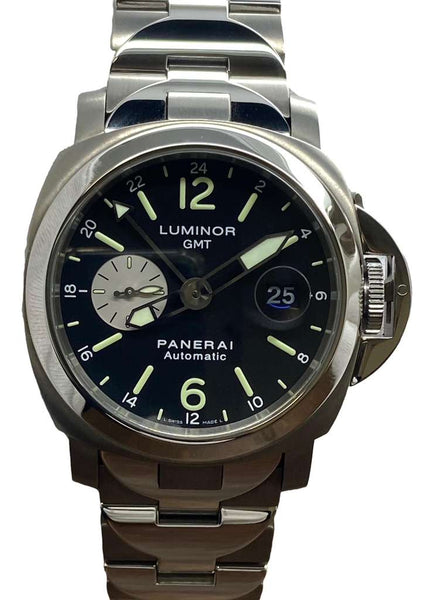 Panerai Luminor GMT Titanium 44mm PAM00161 Black Dial Automatic Men's Watch