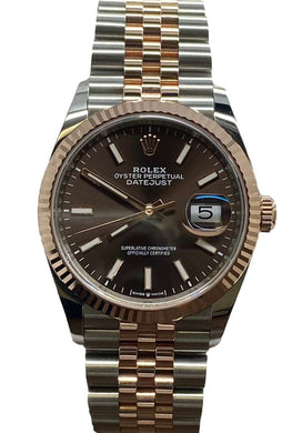Rolex Datejust 36 126231 Chocolate Dial Automatic Watch