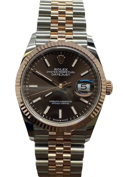 Rolex Datejust 36 126231 Chocolate Dial Automatic Watch
