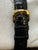 Montblanc Reserve De Marche Meisterstuck 18k Gold 7007 Black Dial Hand Wind Watch