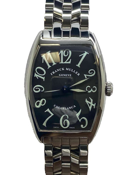 Franck Muller Cintree Curvex Casablanca 2852 Black Arabic Dial Automatic Men's Watch