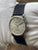 Rolex 18K White Gold Cellini 32mm 5116 Silver Roman Dial Manual Wind Watch