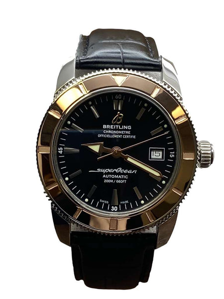 Breitling Superocean Chronometer U17321 Black Dial Automatic Men's Watch