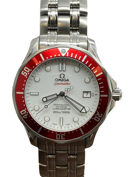 Omega Seamaster Olympic Vancouver 2010 L.E B&P 212.30.41.20.04.001 White Dial Automatic Men's Watch