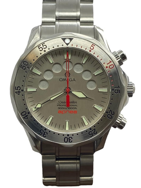 Omega Seamaster APNEA 2595.30.00 Silver Dial Automatic Men's Watch